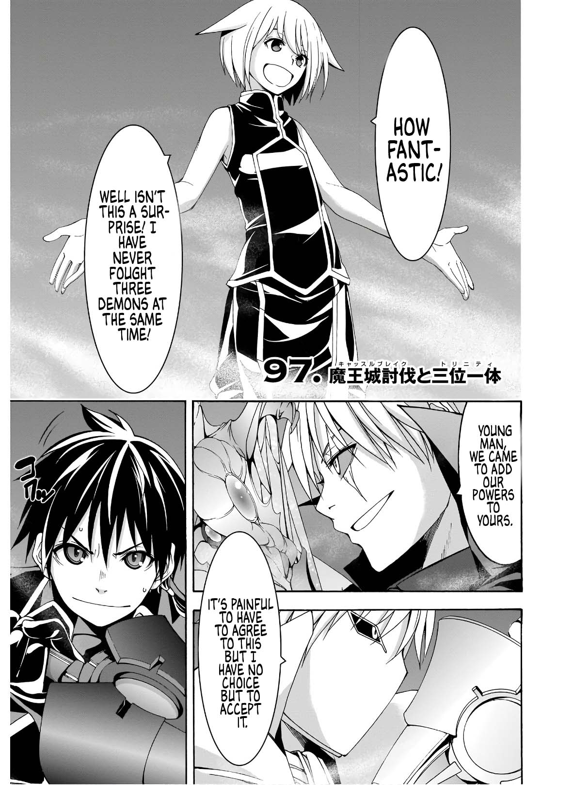 Trinity Seven: 7-Nin No Mahoutsukai - Vol.22 Chapter 97: Castle Break &Amp; Trinity