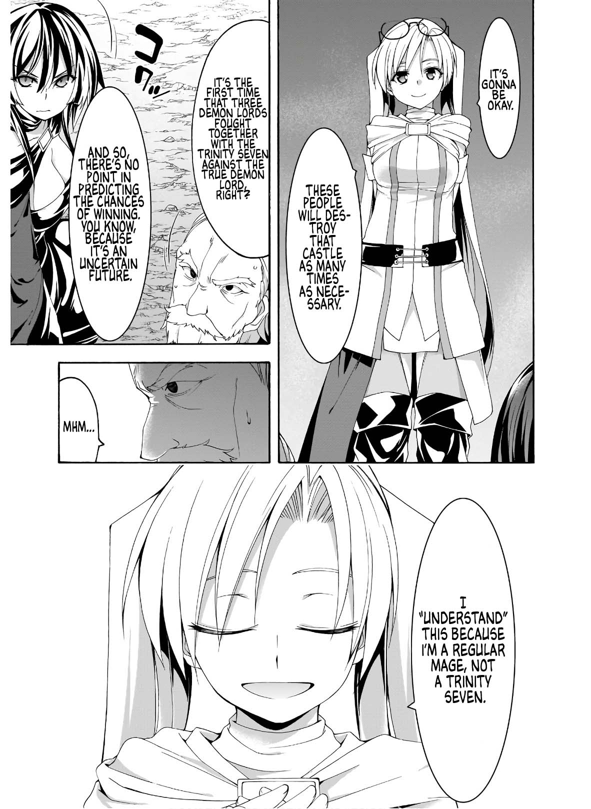 Trinity Seven: 7-Nin No Mahoutsukai - Vol.22 Chapter 97: Castle Break &Amp; Trinity