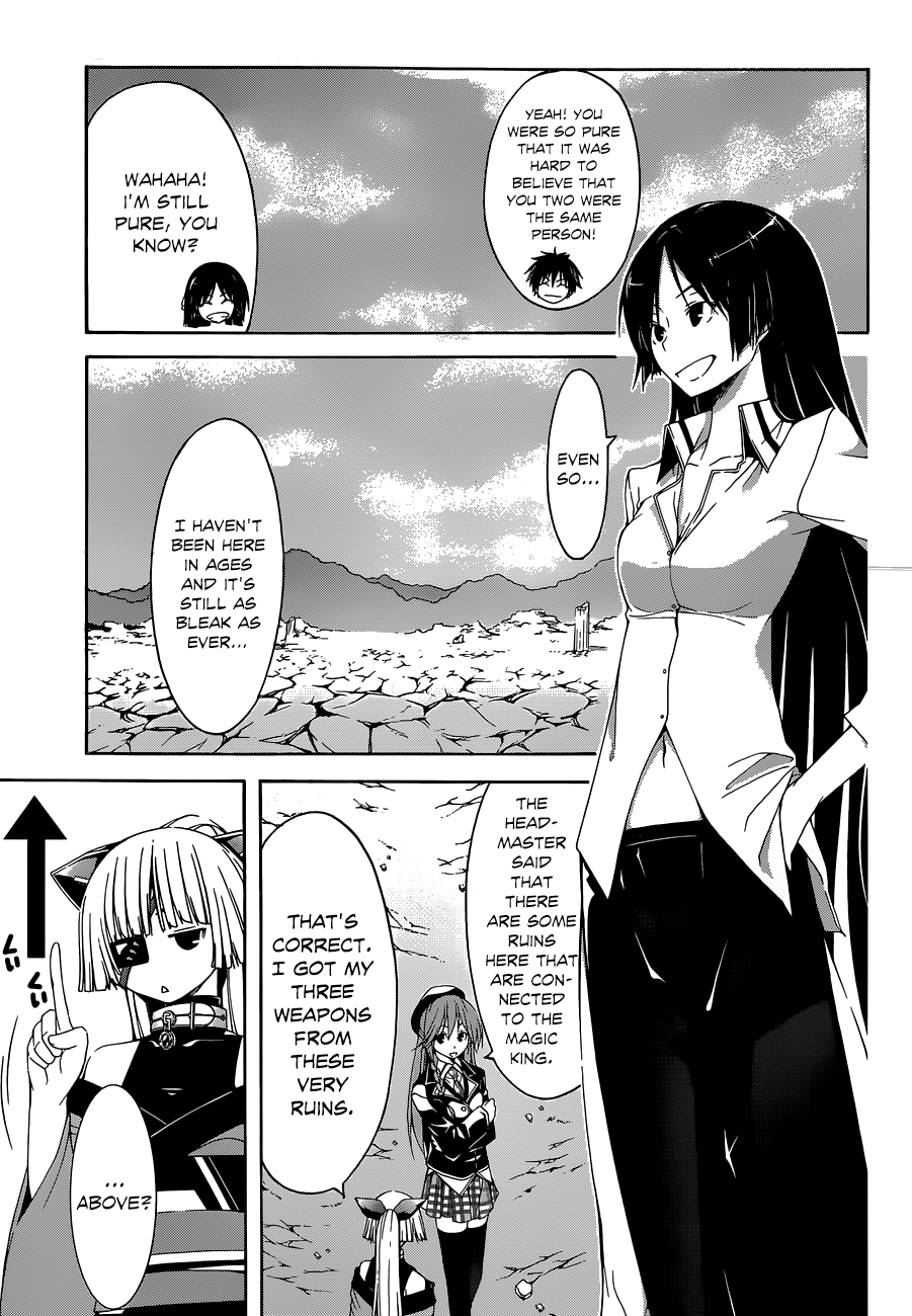 Trinity Seven: 7-Nin No Mahoutsukai - Vol.7 Chapter 30: Forbidden Element & Aeshma