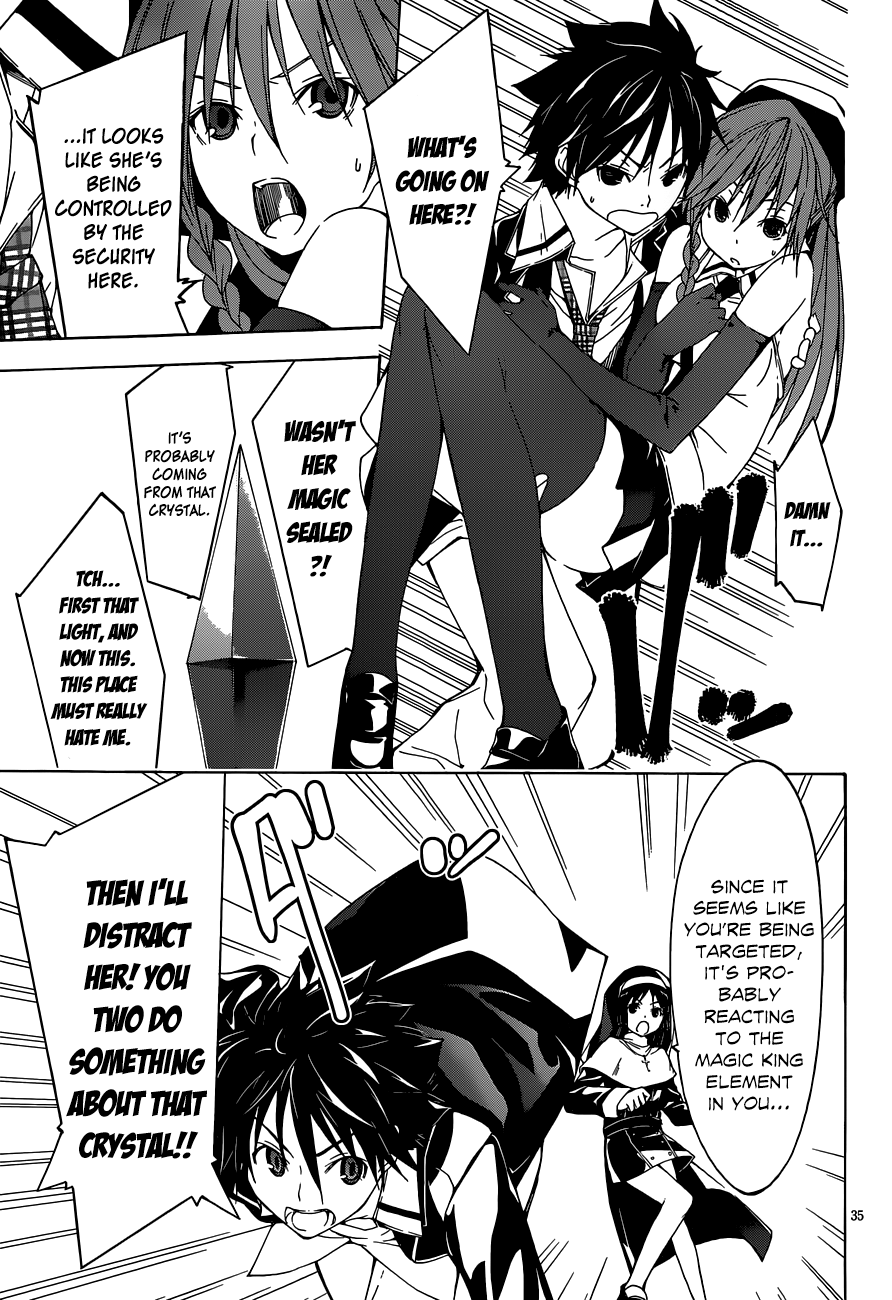 Trinity Seven: 7-Nin No Mahoutsukai - Vol.7 Chapter 30: Forbidden Element & Aeshma