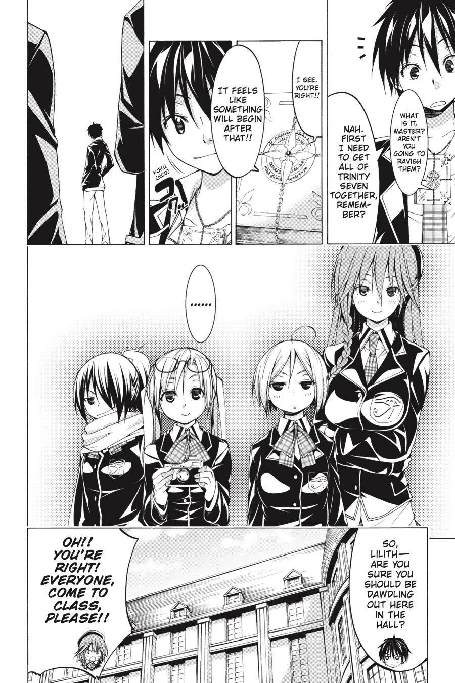 Trinity Seven: 7-Nin No Mahoutsukai - Chapter 60.1