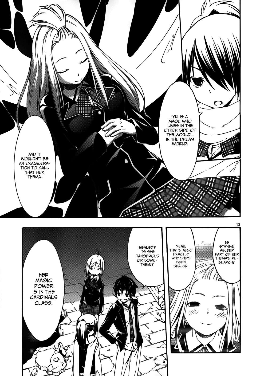 Trinity Seven: 7-Nin No Mahoutsukai - Vol.2 Chapter 7: Macro Spell & Exciting