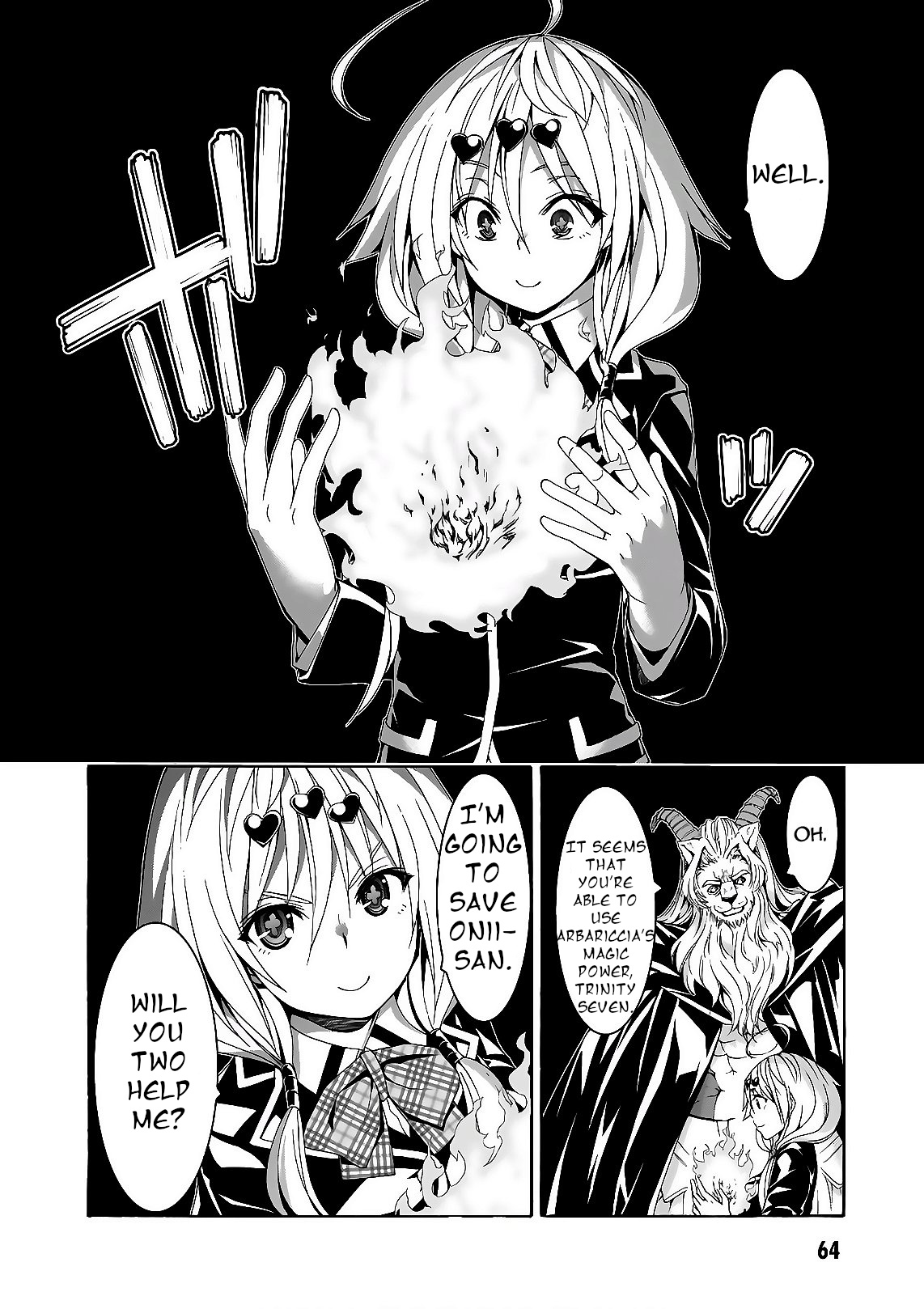 Trinity Seven: 7-Nin No Mahoutsukai - Chapter 88: Cardinal Crown And Eternal Dreamer