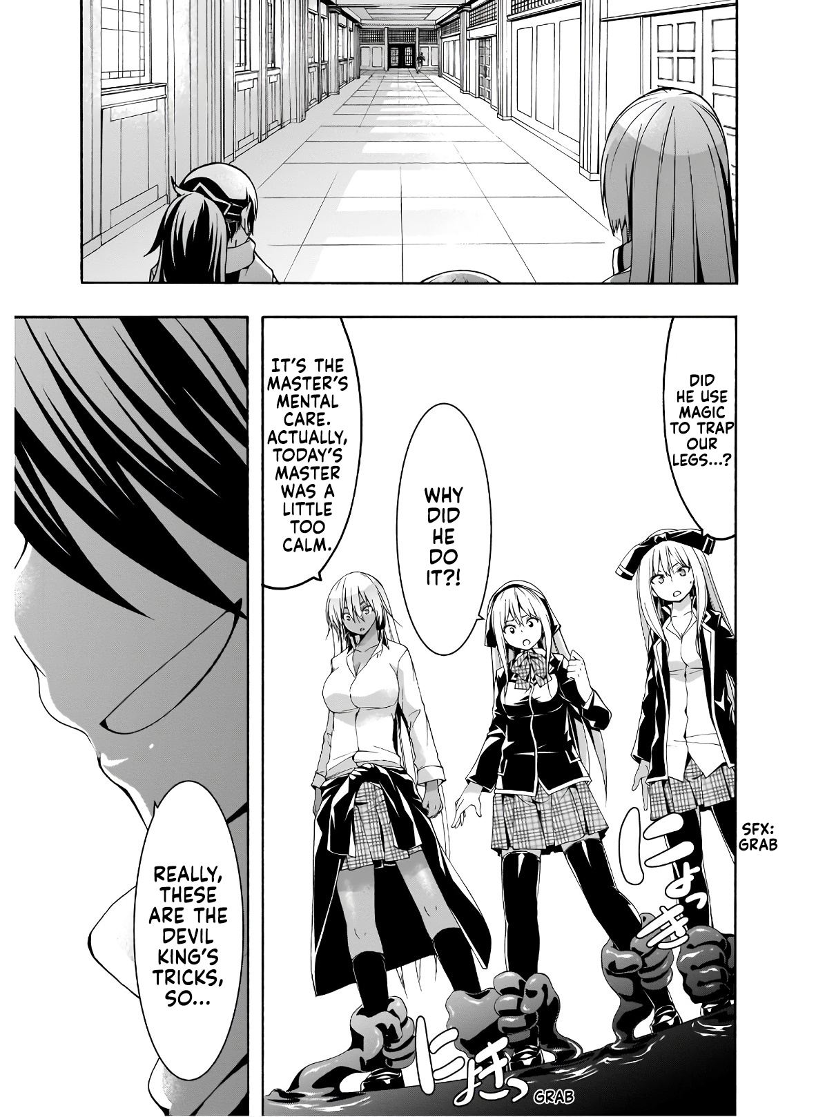 Trinity Seven: 7-Nin No Mahoutsukai - Vol.22 Chapter 101: The Lonely Shadow And School Life