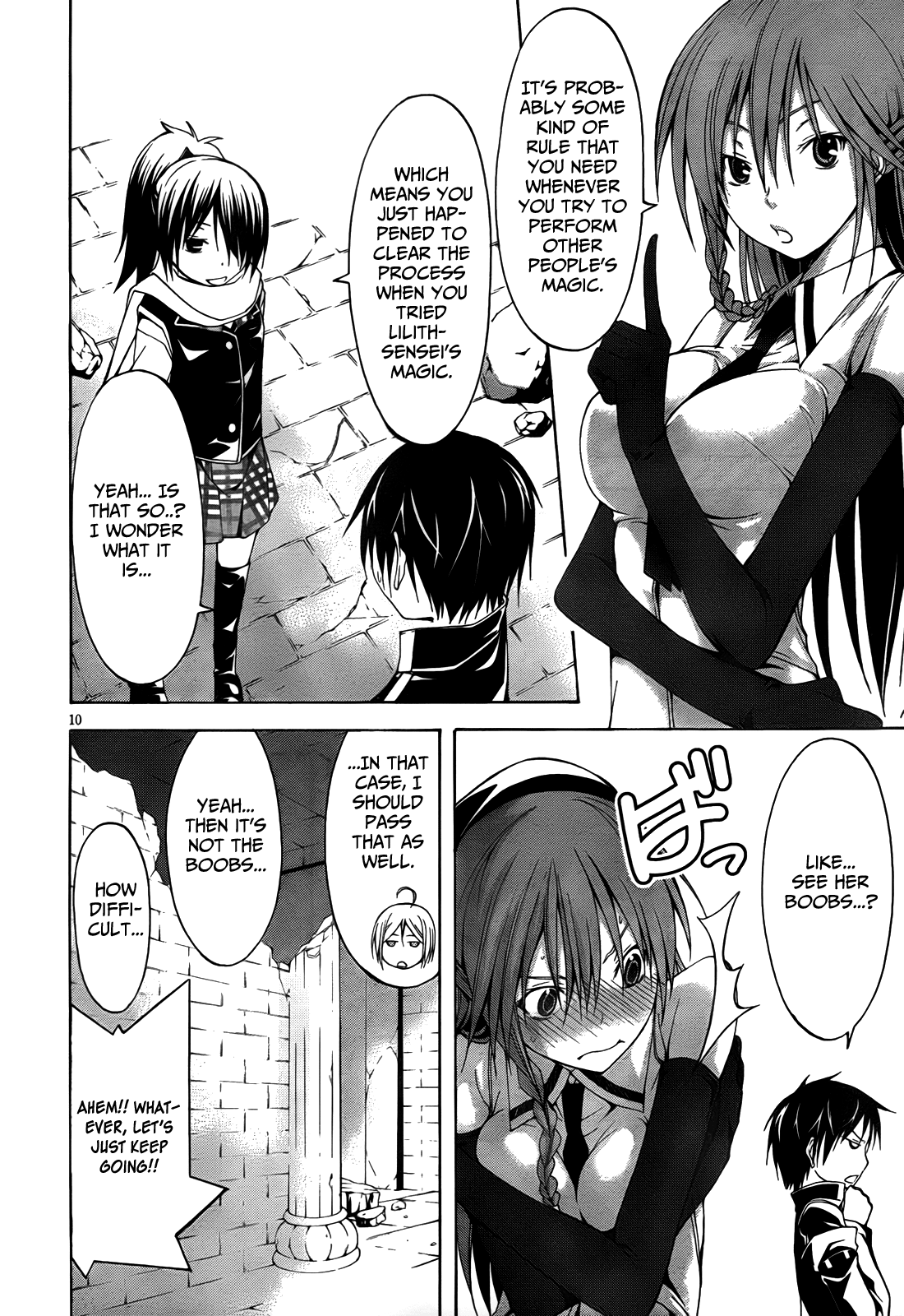 Trinity Seven: 7-Nin No Mahoutsukai - Vol.2 Chapter 8: Magic Gunner & Shooting