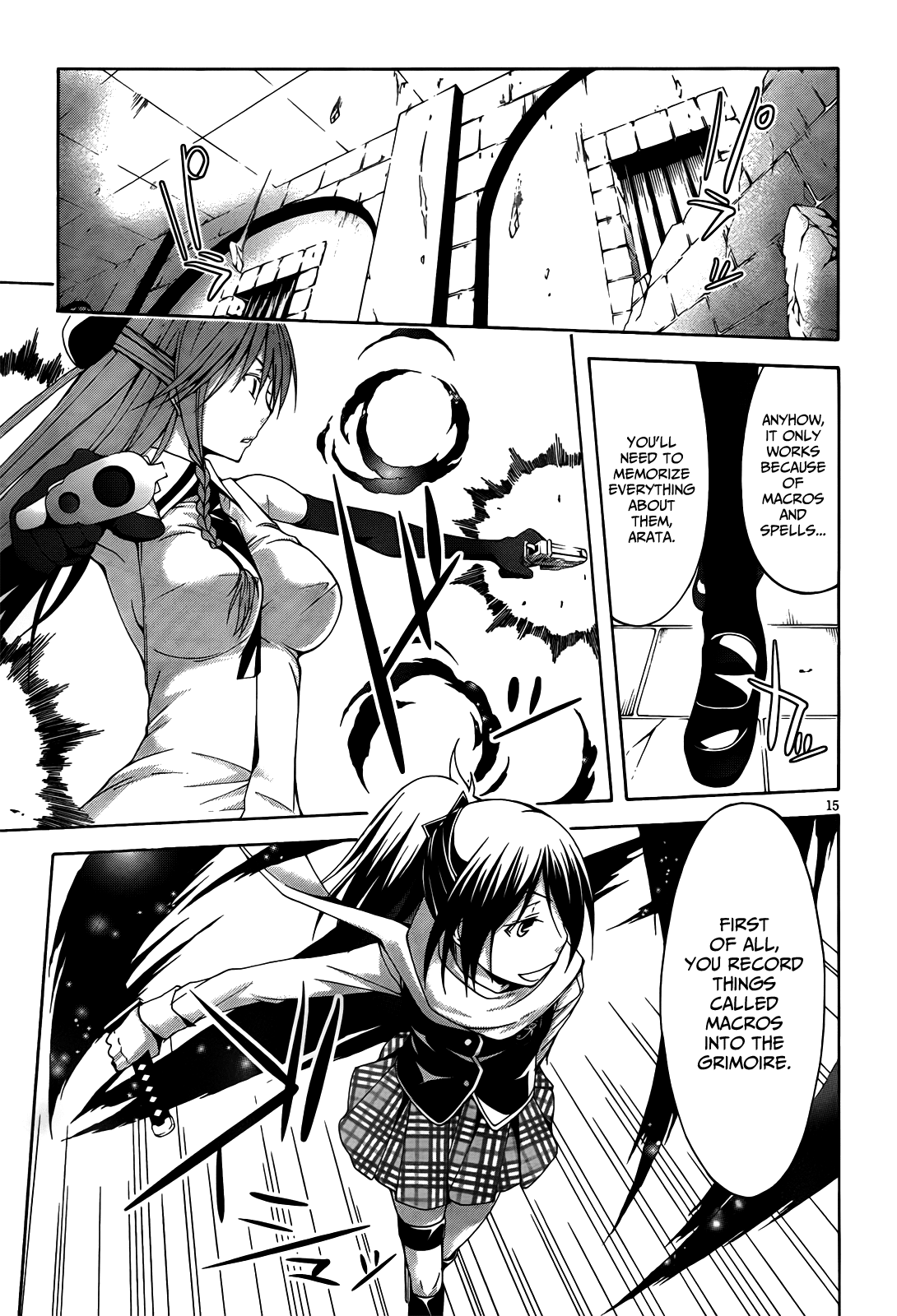 Trinity Seven: 7-Nin No Mahoutsukai - Vol.2 Chapter 8: Magic Gunner & Shooting