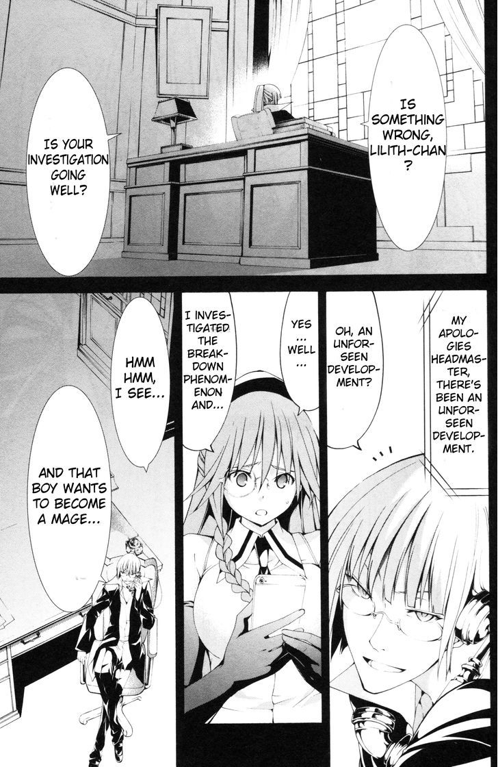 Trinity Seven: 7-Nin No Mahoutsukai - Chapter 61.1 : Trinity Seven Specials : New Face And School Life Part 1