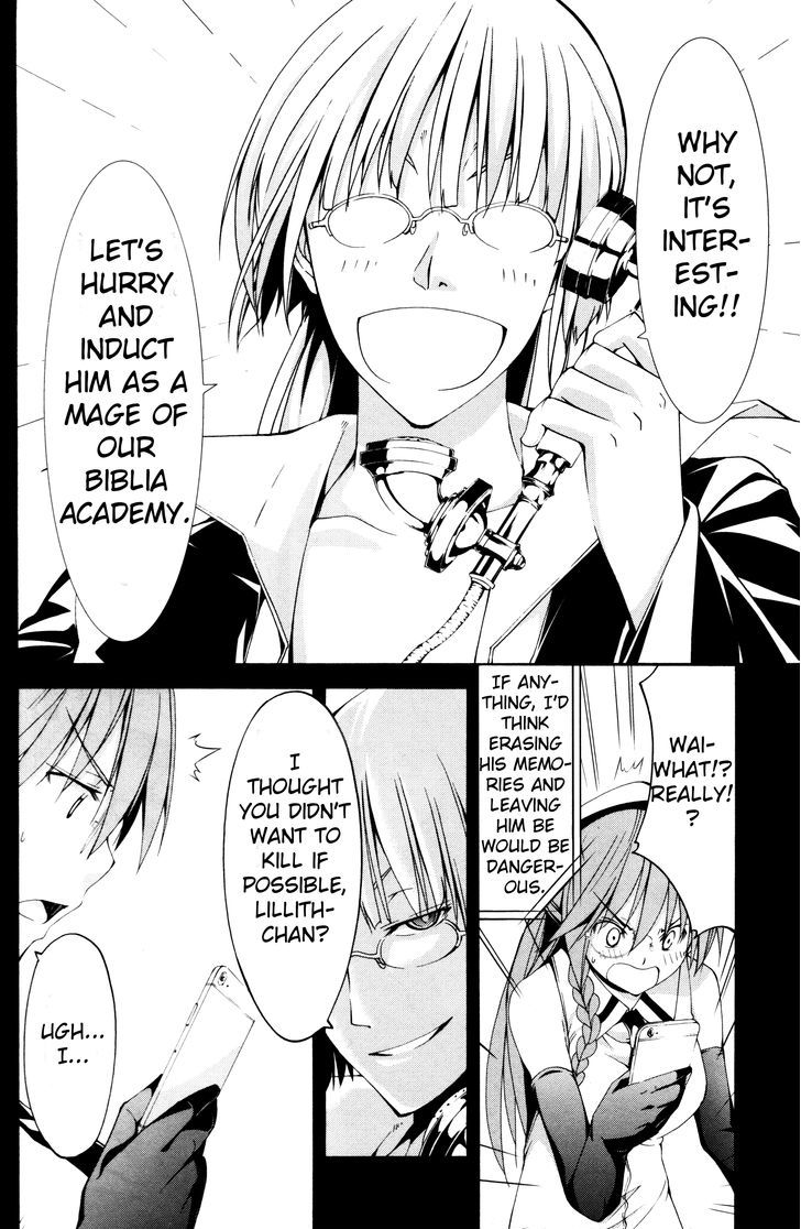 Trinity Seven: 7-Nin No Mahoutsukai - Chapter 61.1 : Trinity Seven Specials : New Face And School Life Part 1