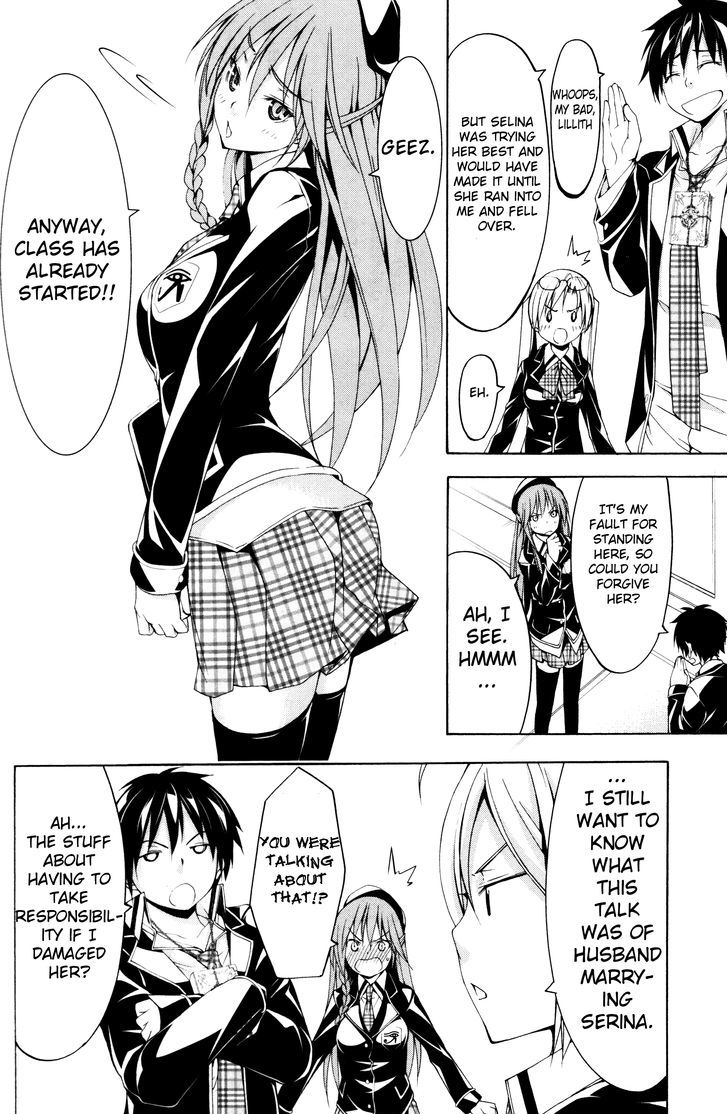 Trinity Seven: 7-Nin No Mahoutsukai - Chapter 61.1 : Trinity Seven Specials : New Face And School Life Part 1