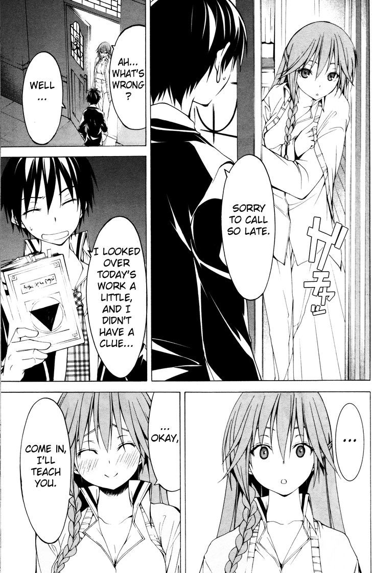 Trinity Seven: 7-Nin No Mahoutsukai - Chapter 61.1 : Trinity Seven Specials : New Face And School Life Part 1