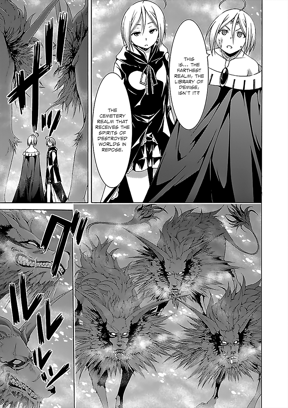 Trinity Seven: 7-Nin No Mahoutsukai - Vol.13 Chapter 55: Aeshma Slave And Fourth Archive