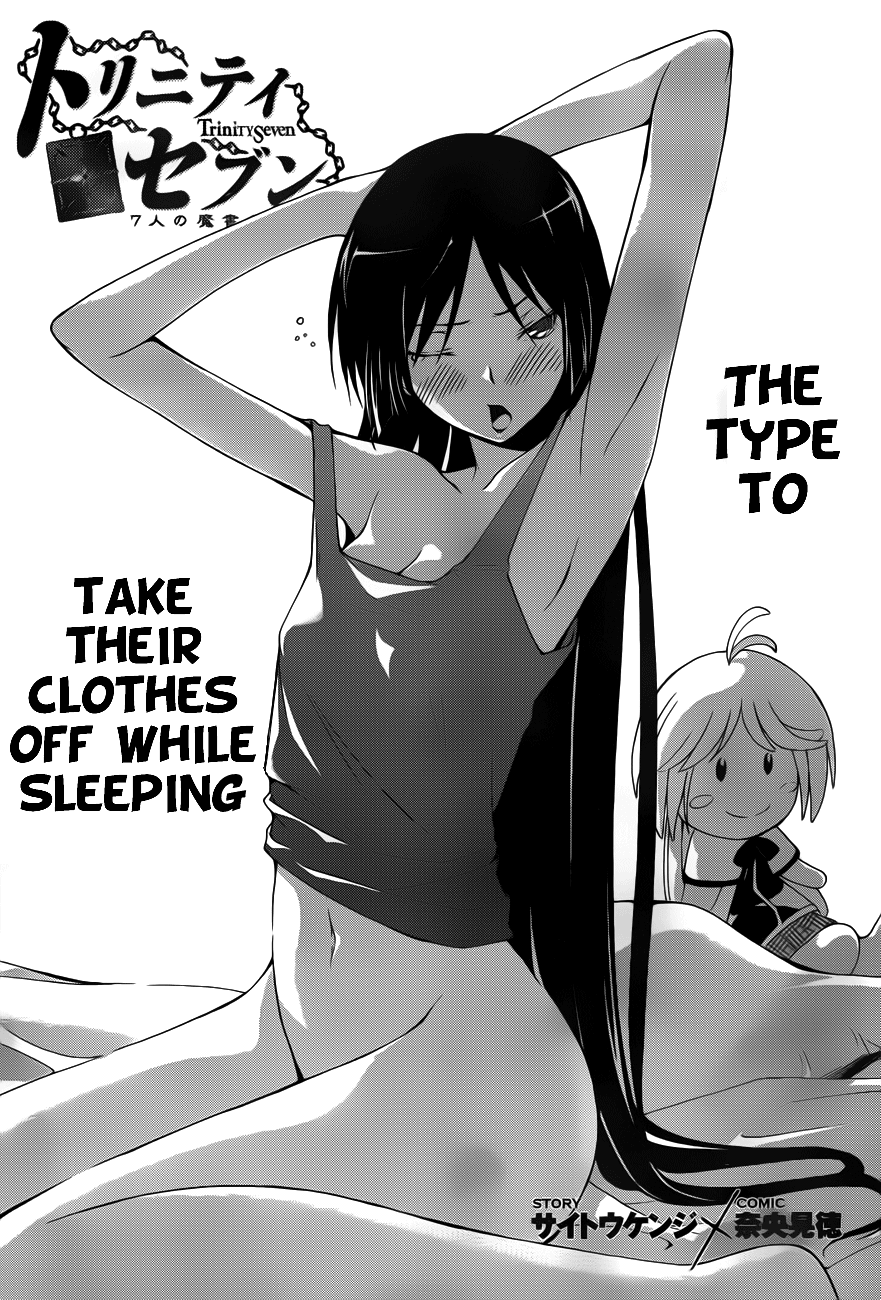 Trinity Seven: 7-Nin No Mahoutsukai - Vol.4 Chapter 14: Paladin & Book Of Astil