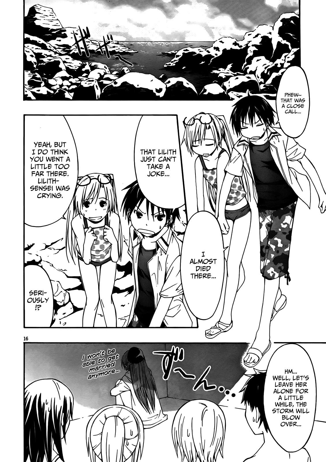 Trinity Seven: 7-Nin No Mahoutsukai - Vol.2 Chapter 5: Hot Spring & Alchemist