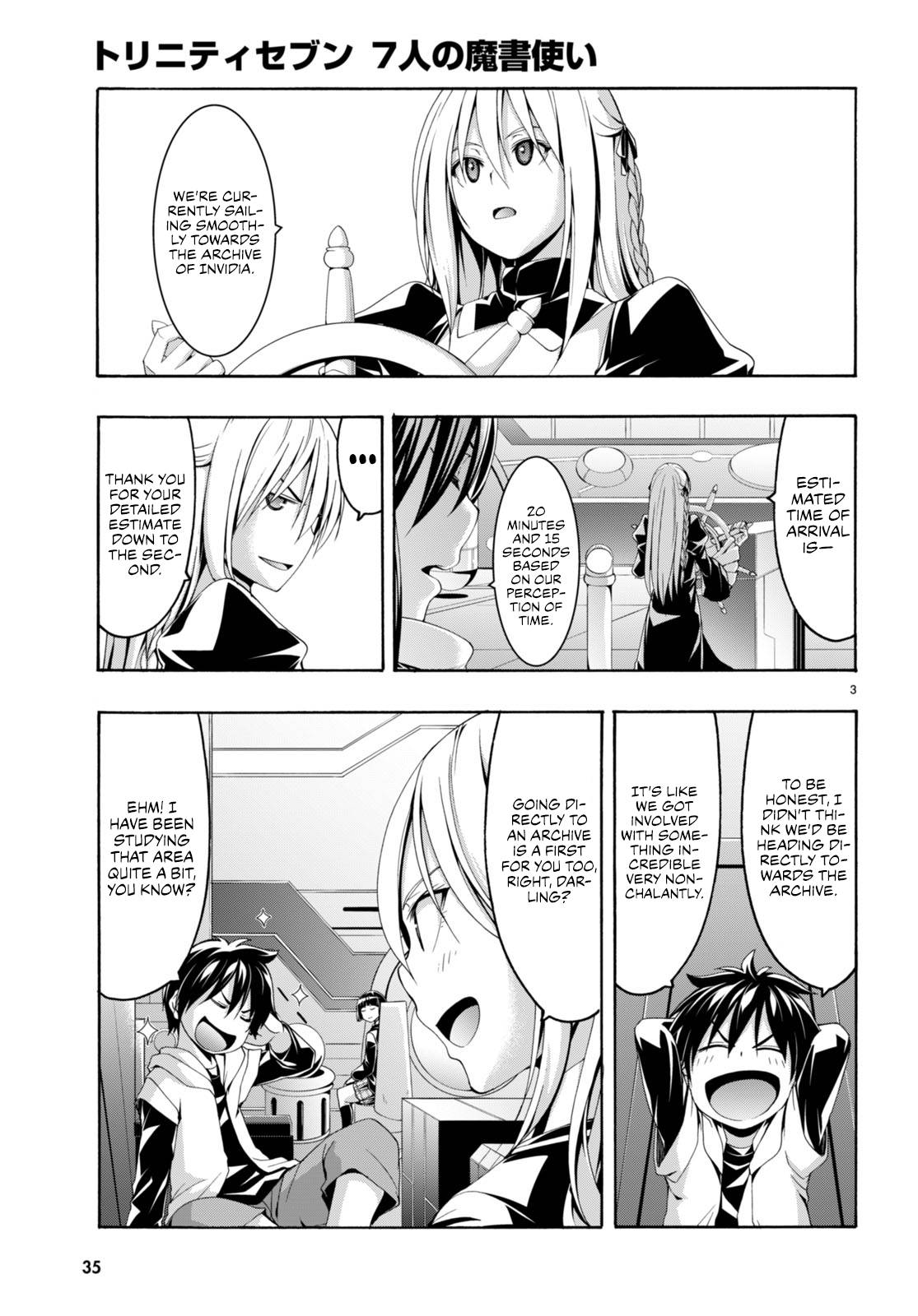 Trinity Seven: 7-Nin No Mahoutsukai - Chapter 140