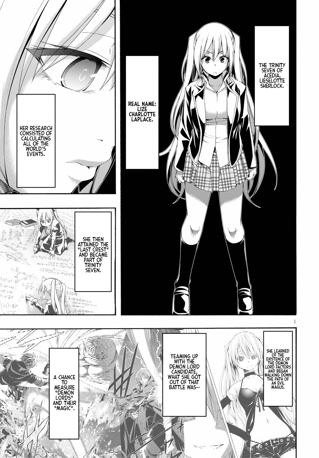 Trinity Seven: 7-Nin No Mahoutsukai - Vol.25 Chapter 115