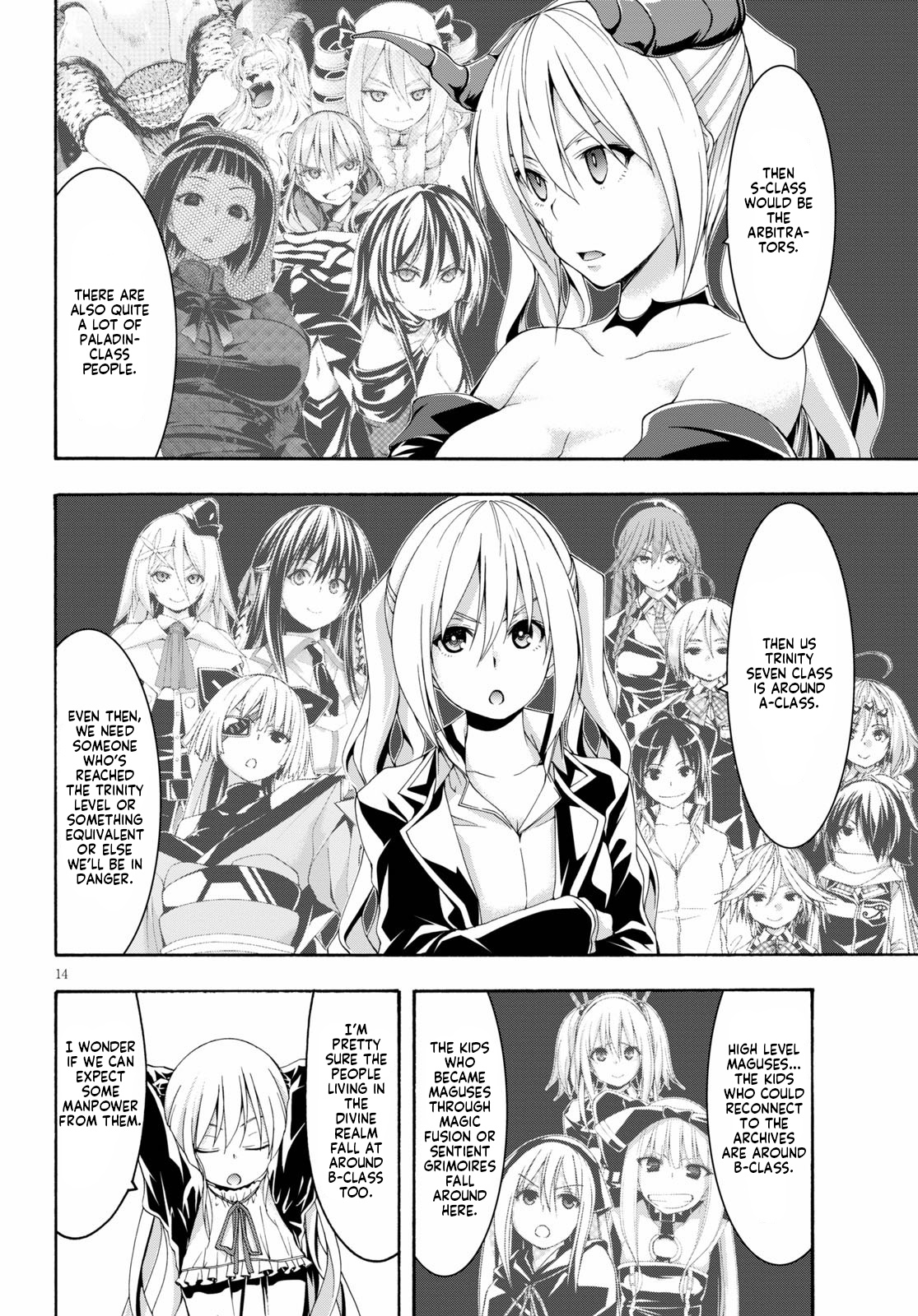 Trinity Seven: 7-Nin No Mahoutsukai - Vol.25 Chapter 115