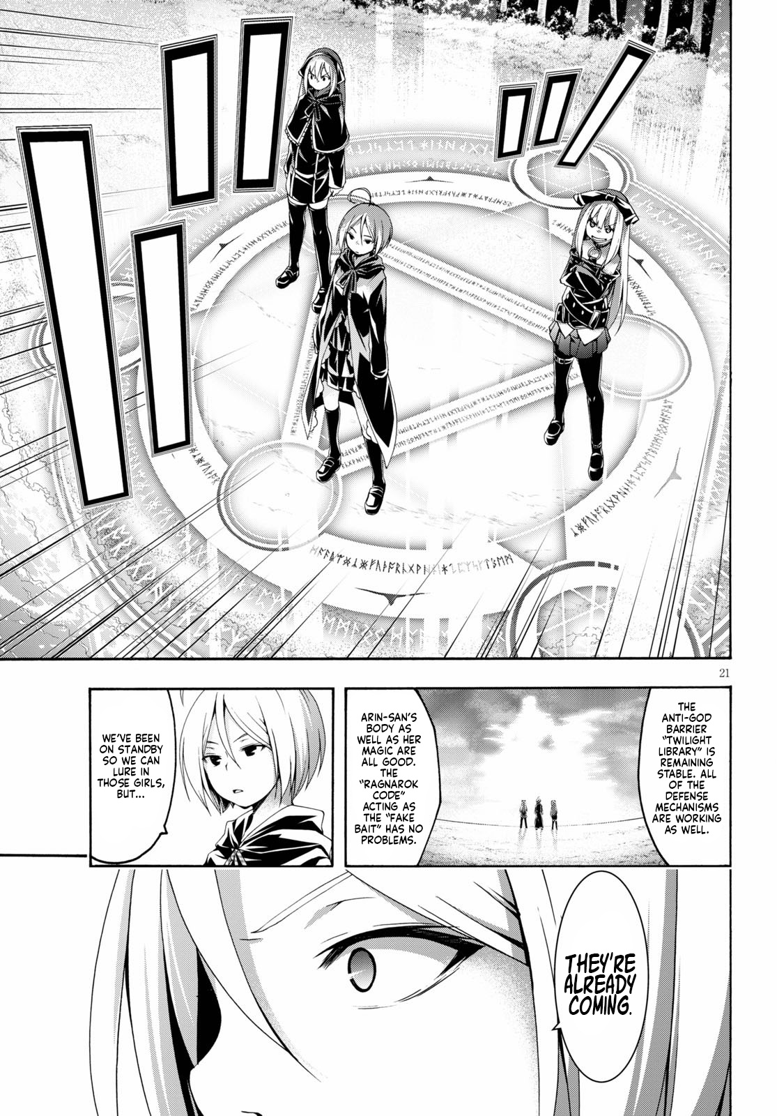 Trinity Seven: 7-Nin No Mahoutsukai - Vol.25 Chapter 115