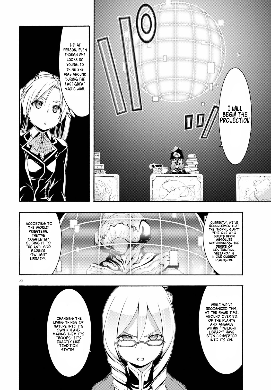 Trinity Seven: 7-Nin No Mahoutsukai - Vol.25 Chapter 115