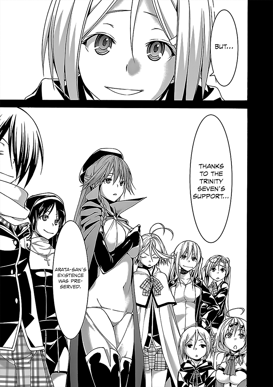 Trinity Seven: 7-Nin No Mahoutsukai - Vol.14 Chapter 58: Saint's Return And Love Confession