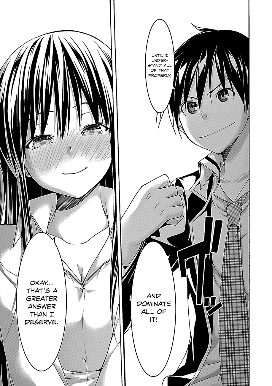 Trinity Seven: 7-Nin No Mahoutsukai - Vol.14 Chapter 58: Saint's Return And Love Confession