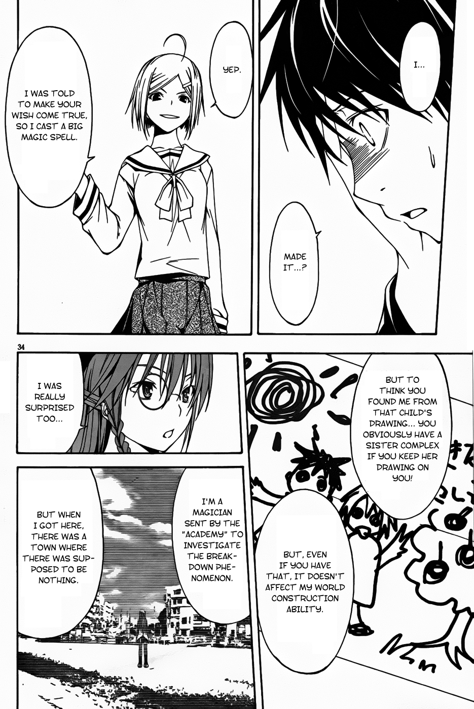 Trinity Seven: 7-Nin No Mahoutsukai - Vol.1 Chapter 0: Administer & A Ring