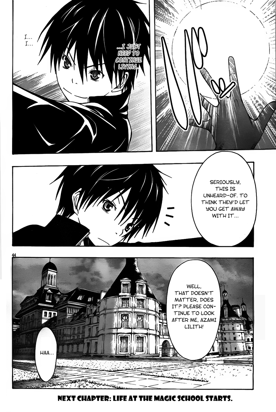 Trinity Seven: 7-Nin No Mahoutsukai - Vol.1 Chapter 0: Administer & A Ring