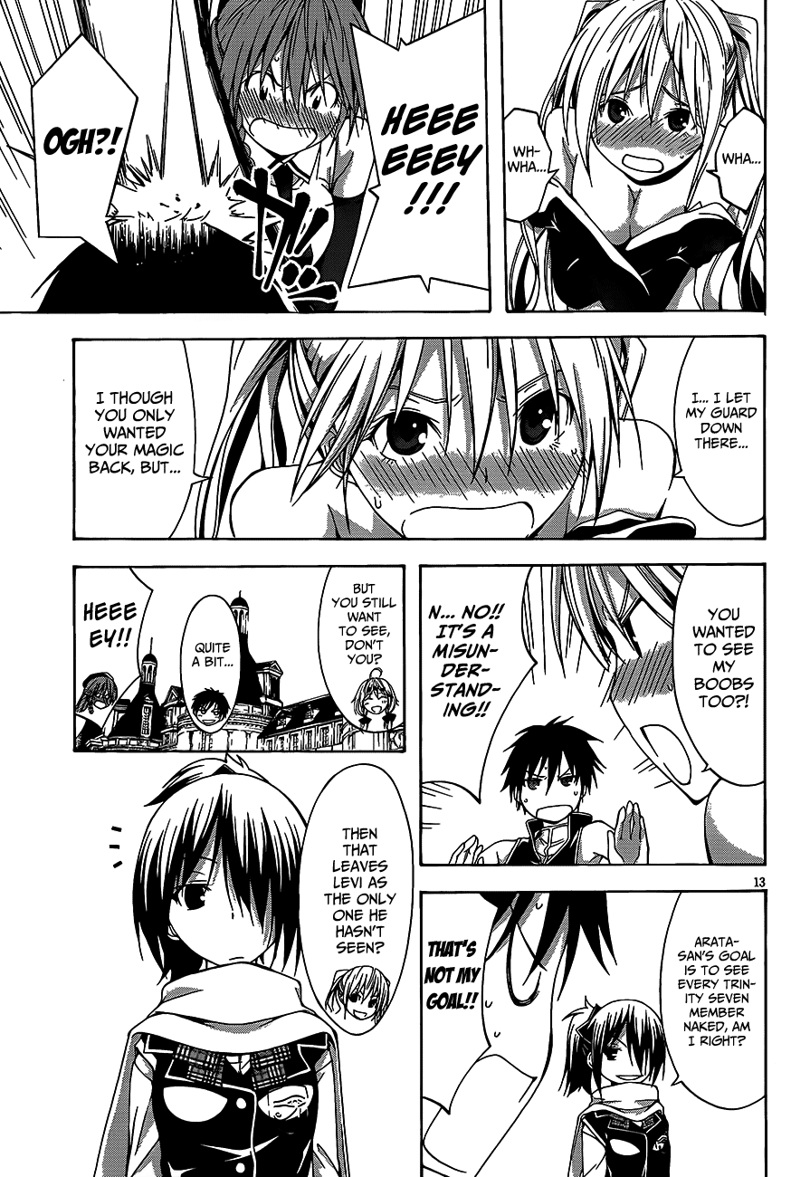 Trinity Seven: 7-Nin No Mahoutsukai - Vol.4 Chapter 16: Last Crest & Problem Solving