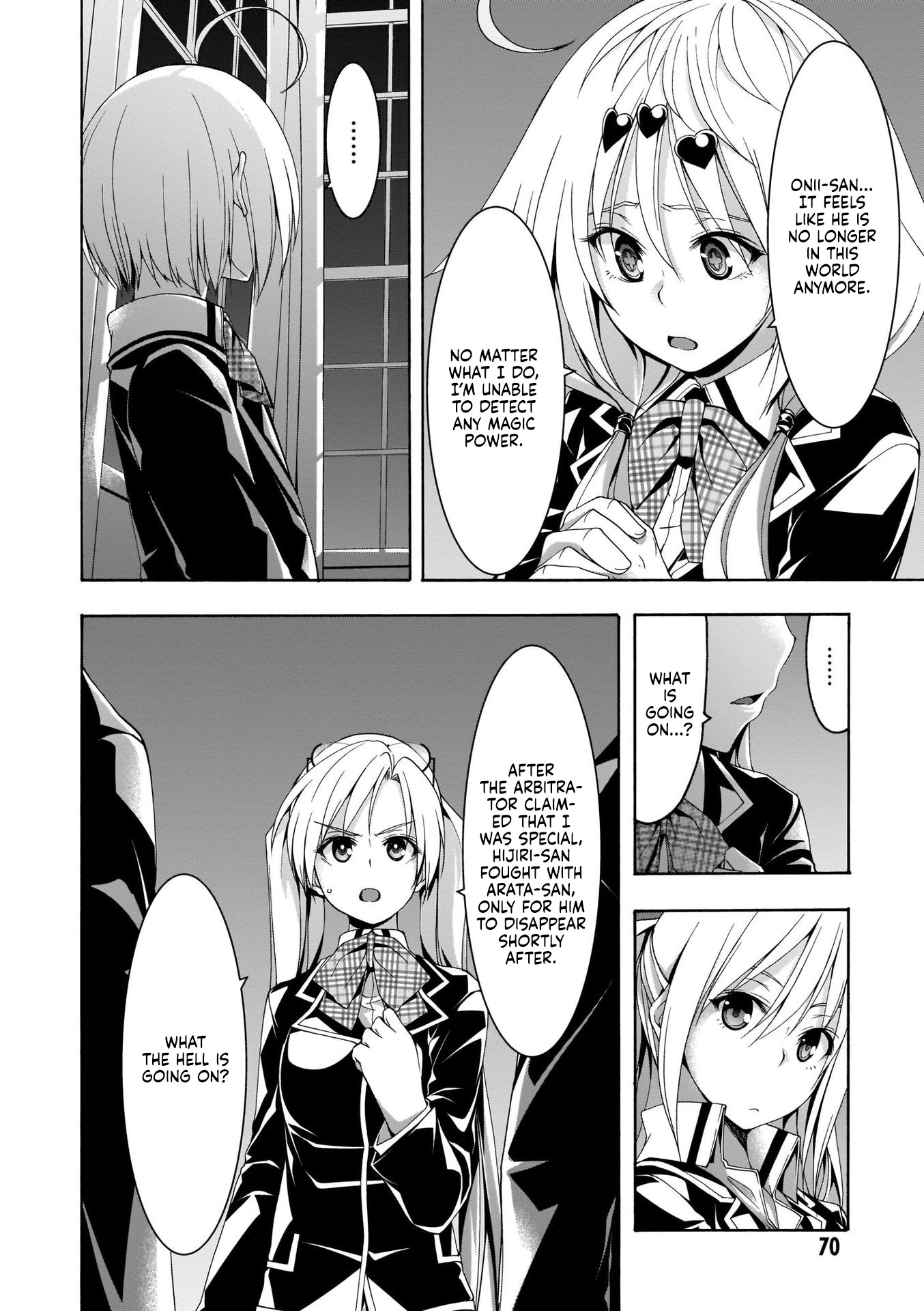 Trinity Seven: 7-Nin No Mahoutsukai - Vol.24 Chapter 111: The Great Demon Lord’s Story And Heaven’s World