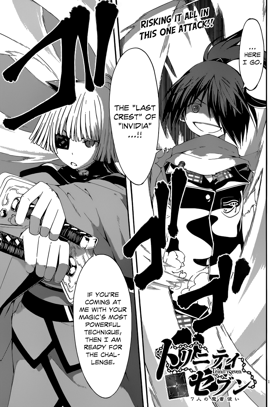 Trinity Seven: 7-Nin No Mahoutsukai - Vol.6 Chapter 26: Anastasia & Revenge Start