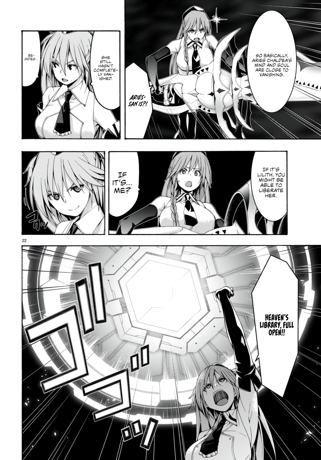 Trinity Seven: 7-Nin No Mahoutsukai - Chapter 134