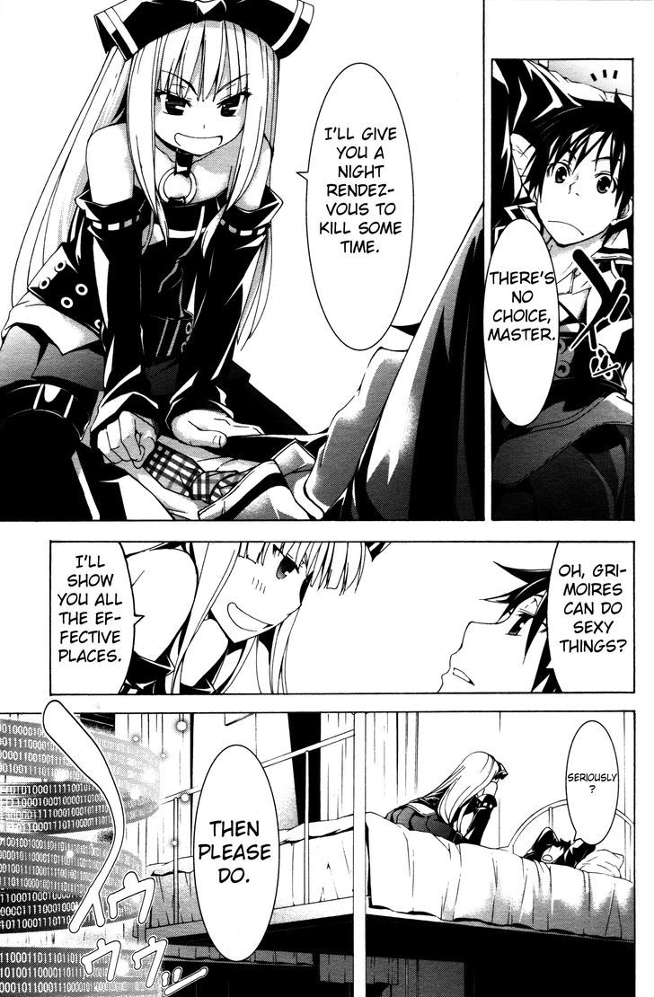 Trinity Seven: 7-Nin No Mahoutsukai - Chapter 61.6 : Night Rendezvous And Clock Sisters