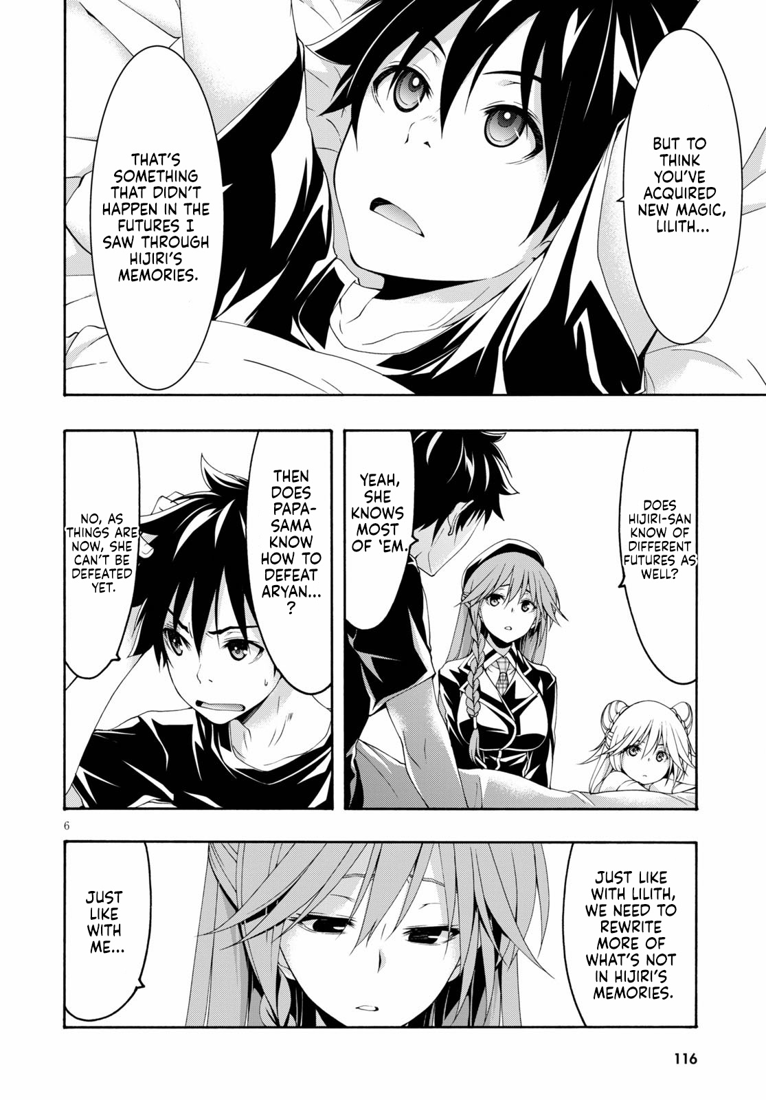 Trinity Seven: 7-Nin No Mahoutsukai - Vol.25 Chapter 117