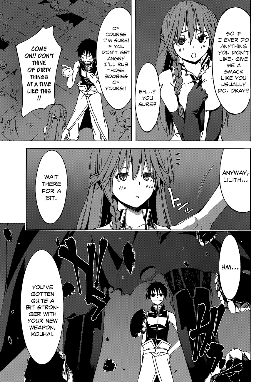 Trinity Seven: 7-Nin No Mahoutsukai - Vol.8 Chapter 35: Aeshma & Malkuth