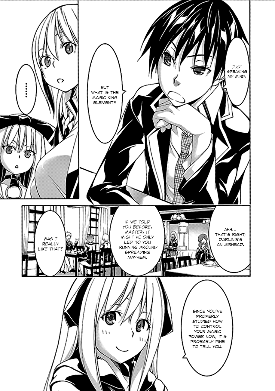 Trinity Seven: 7-Nin No Mahoutsukai - Vol.14 Chapter 60: Dante's Gate And Radix Grimoire