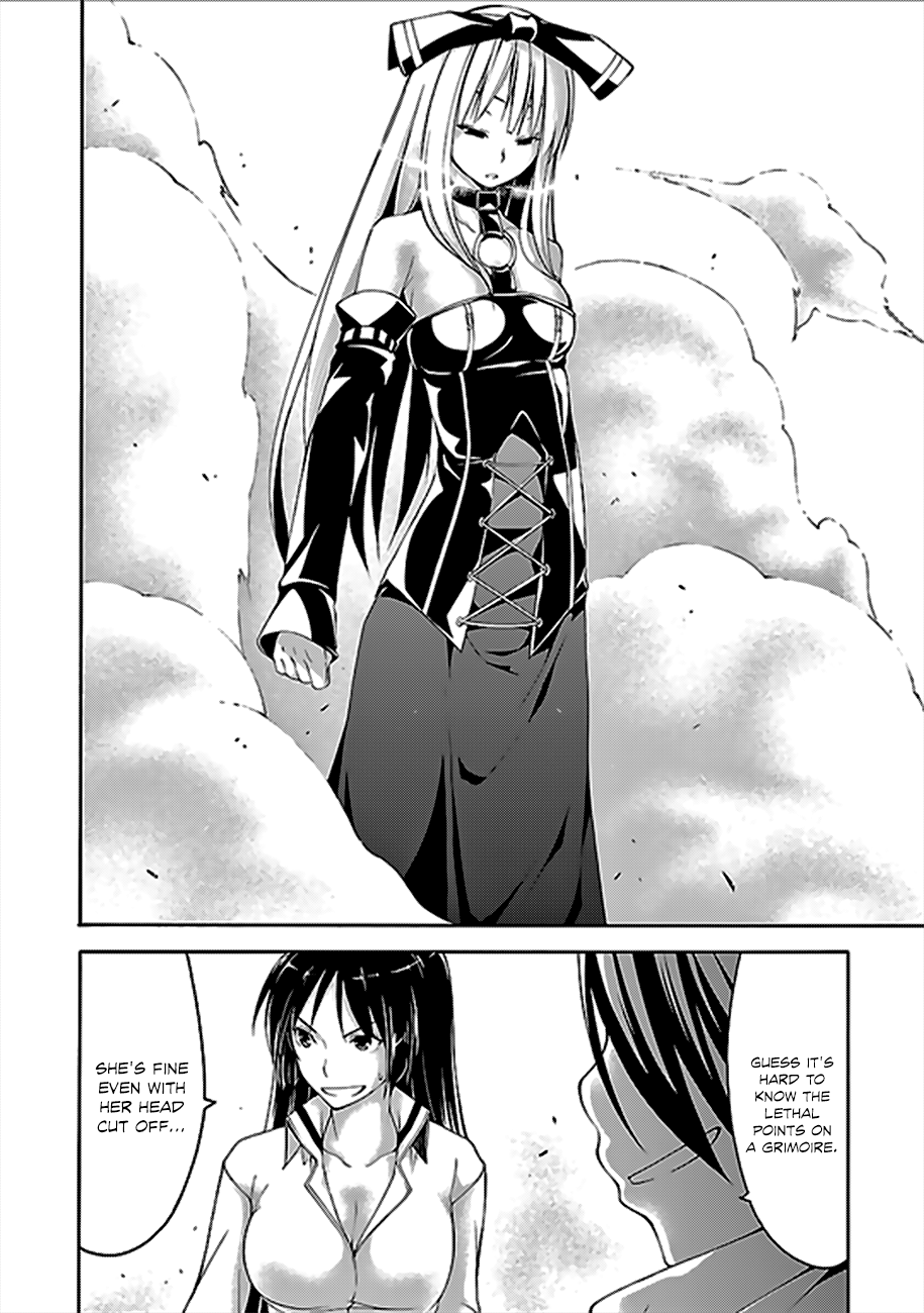 Trinity Seven: 7-Nin No Mahoutsukai - Vol.14 Chapter 60: Dante's Gate And Radix Grimoire