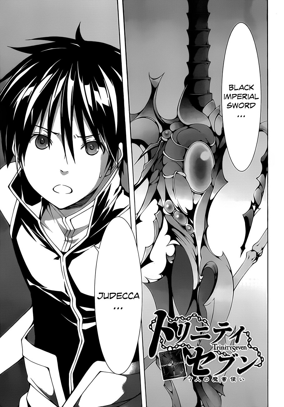 Trinity Seven: 7-Nin No Mahoutsukai - Vol.8 Chapter 34: Judecca & World System