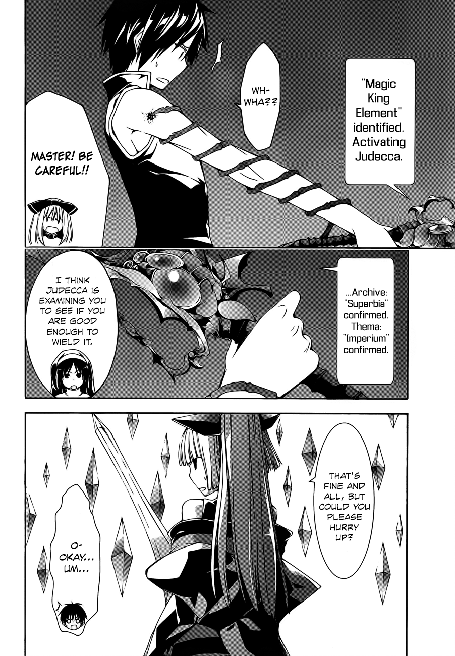 Trinity Seven: 7-Nin No Mahoutsukai - Vol.8 Chapter 34: Judecca & World System