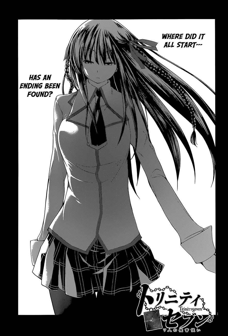 Trinity Seven: 7-Nin No Mahoutsukai - Vol.11 Chapter 48: Saint Terminus & Demon Knights