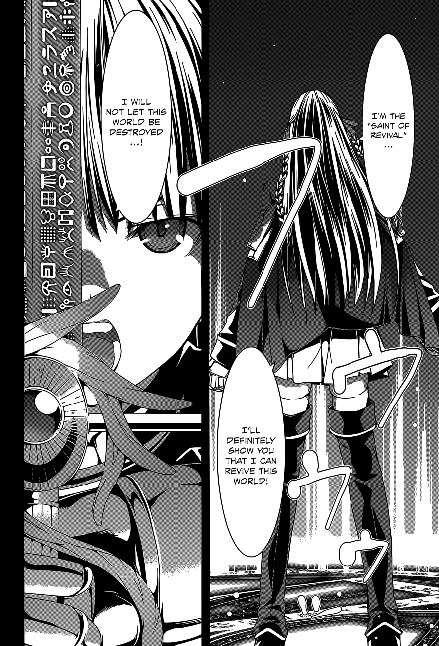 Trinity Seven: 7-Nin No Mahoutsukai - Vol.11 Chapter 48: Saint Terminus & Demon Knights