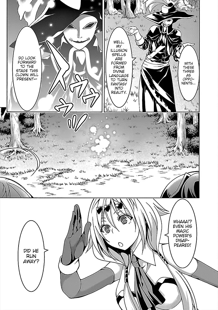 Trinity Seven: 7-Nin No Mahoutsukai - Chapter 78: Trinity Girls And Demon Clown