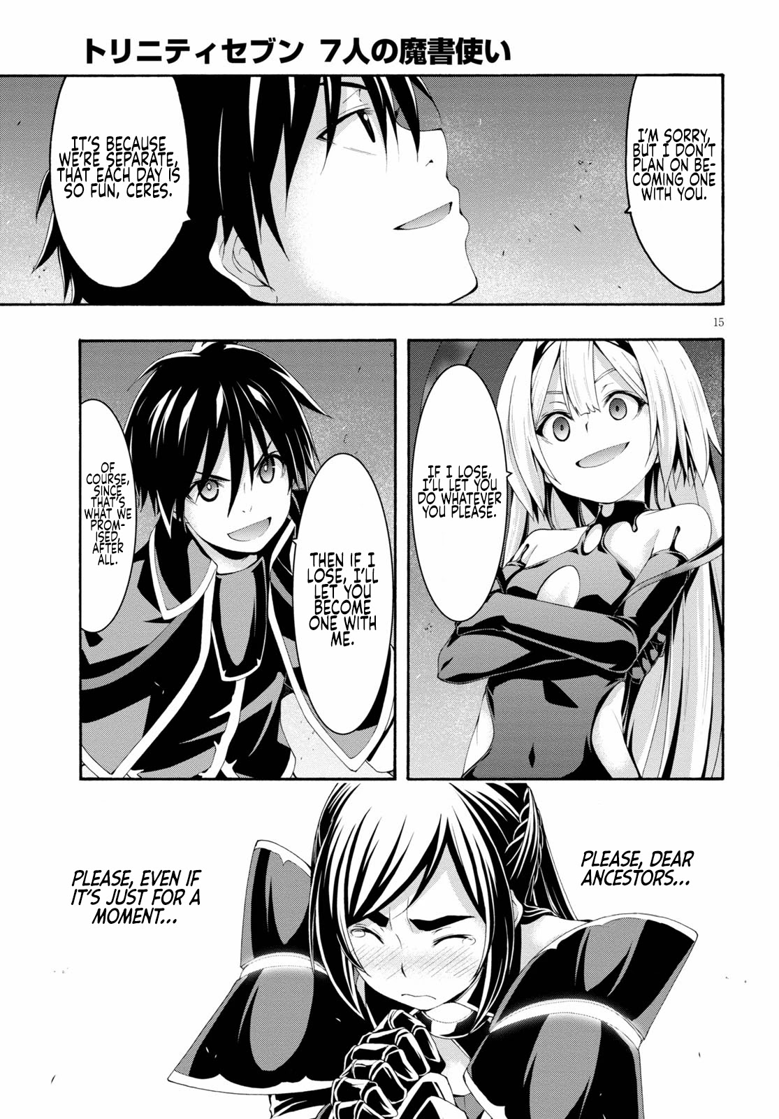 Trinity Seven: 7-Nin No Mahoutsukai - Chapter 124