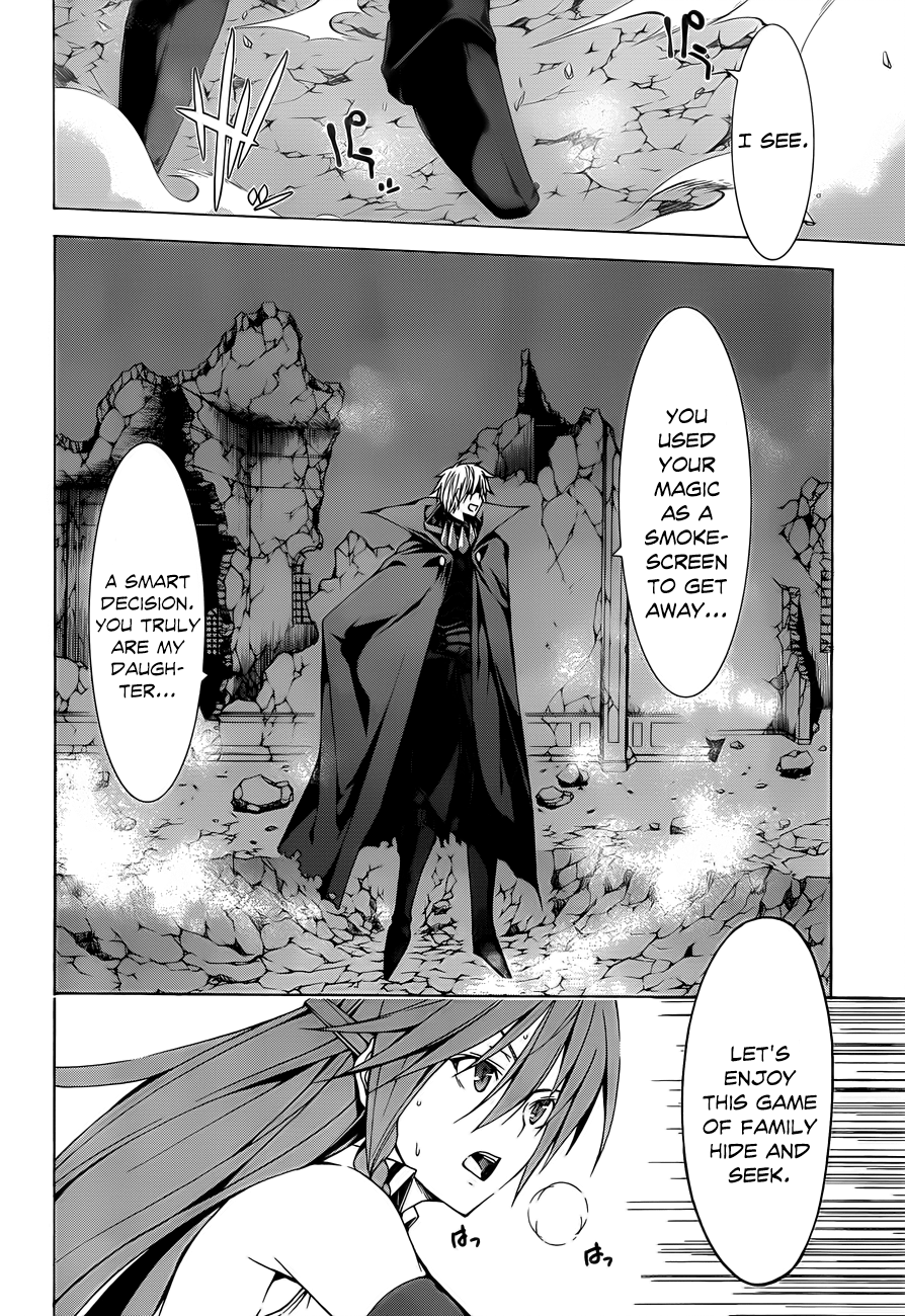 Trinity Seven: 7-Nin No Mahoutsukai - Vol.8 Chapter 33: Impel Arm & Trinity Process