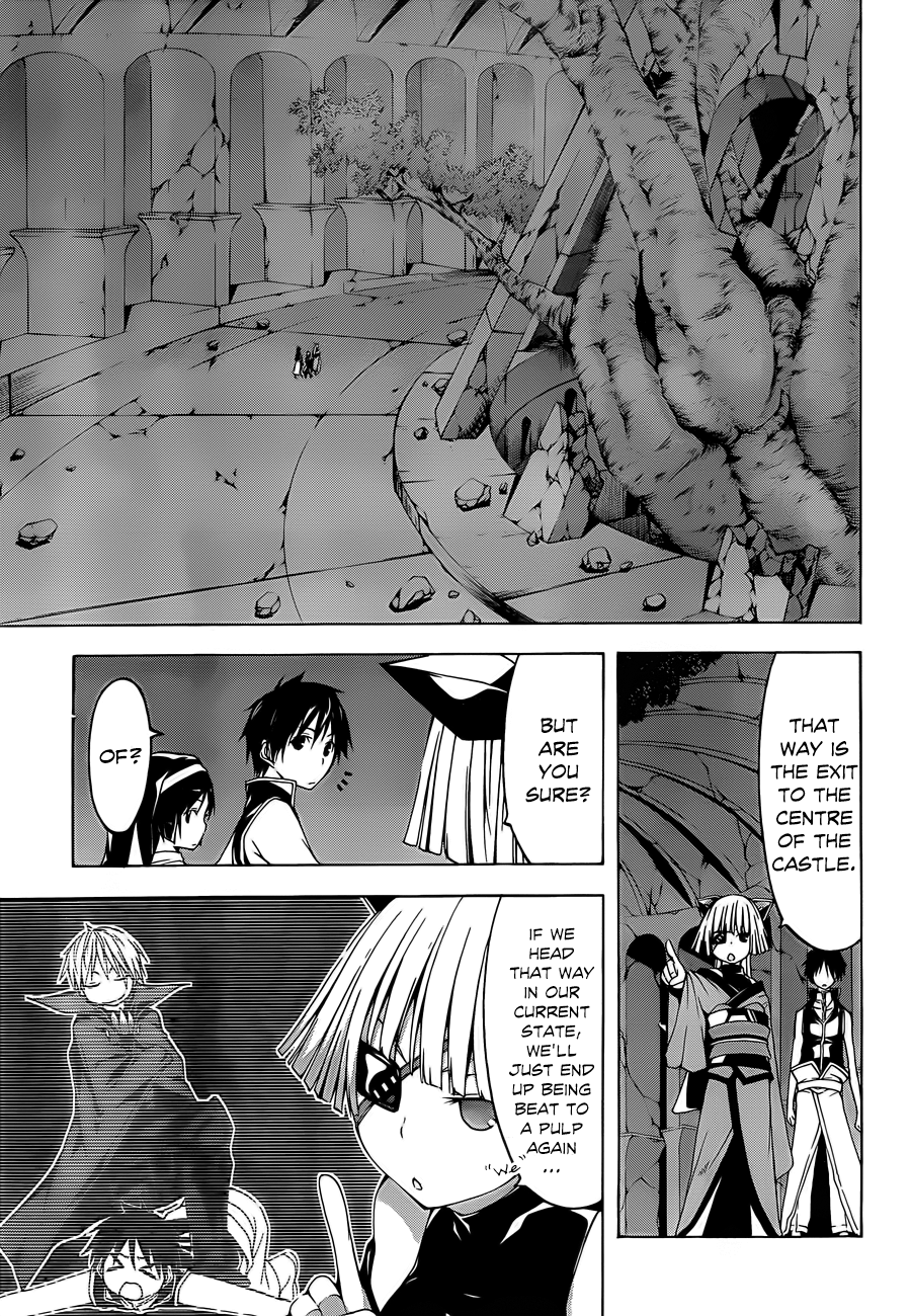 Trinity Seven: 7-Nin No Mahoutsukai - Vol.8 Chapter 33: Impel Arm & Trinity Process