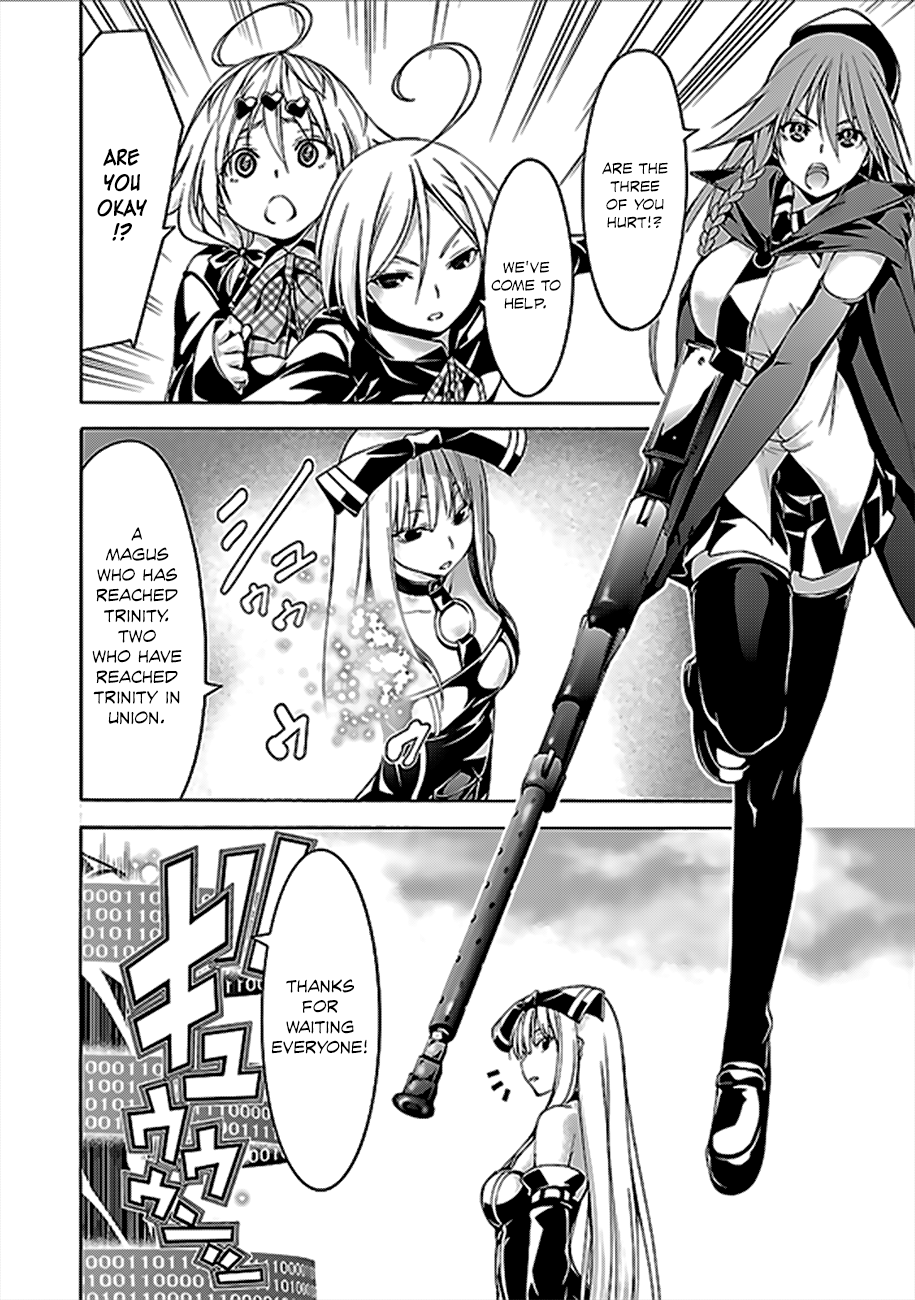 Trinity Seven: 7-Nin No Mahoutsukai - Vol.14 Chapter 61: Grimoire Battle And Departure