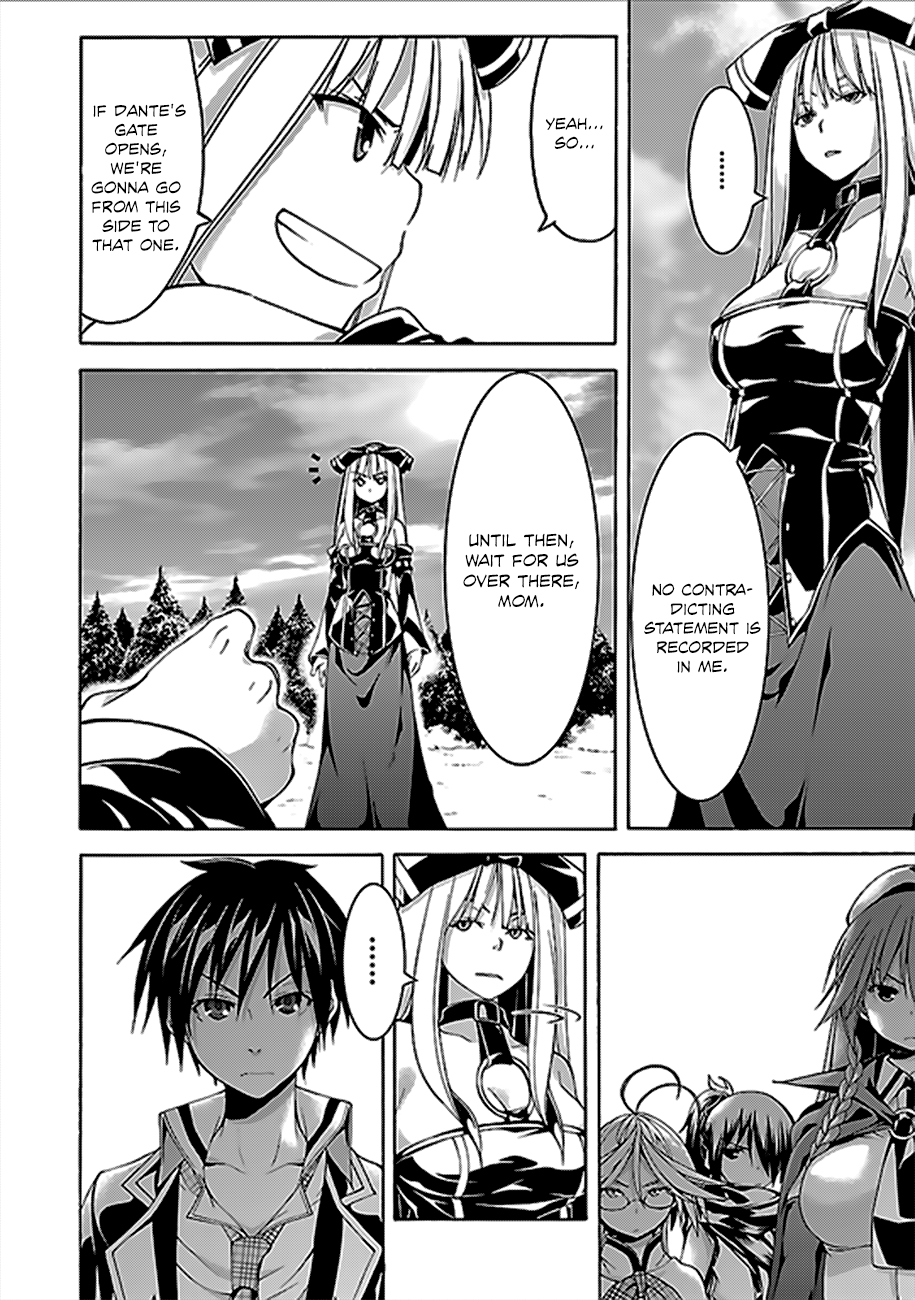 Trinity Seven: 7-Nin No Mahoutsukai - Vol.14 Chapter 61: Grimoire Battle And Departure