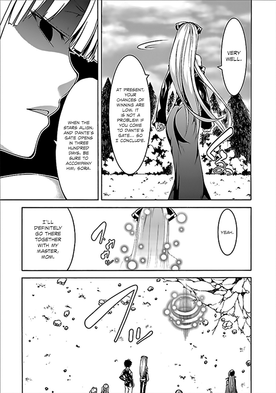 Trinity Seven: 7-Nin No Mahoutsukai - Vol.14 Chapter 61: Grimoire Battle And Departure