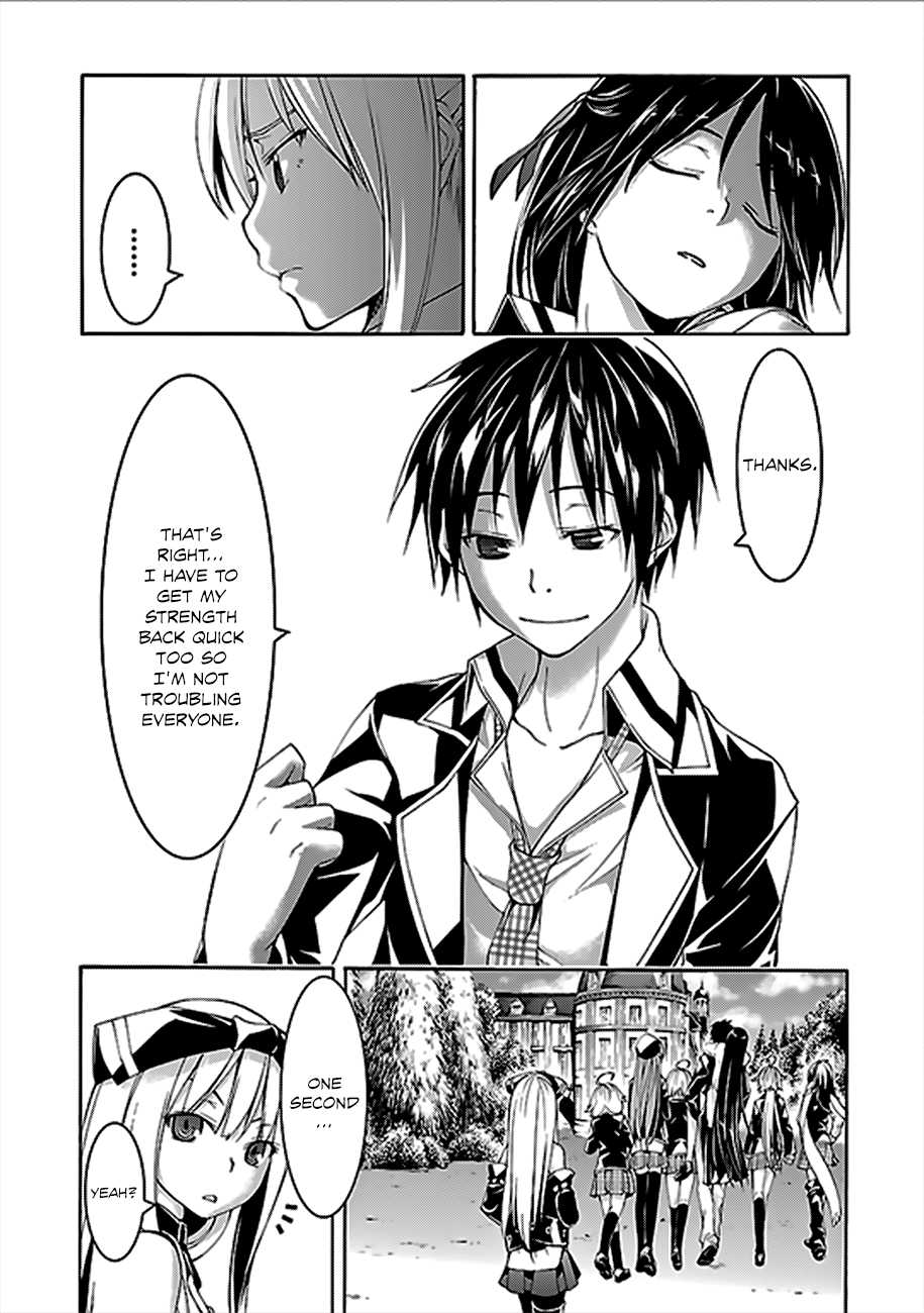 Trinity Seven: 7-Nin No Mahoutsukai - Vol.14 Chapter 61: Grimoire Battle And Departure