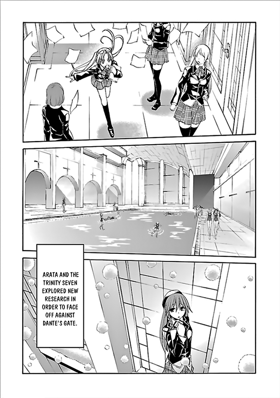 Trinity Seven: 7-Nin No Mahoutsukai - Vol.14 Chapter 61: Grimoire Battle And Departure