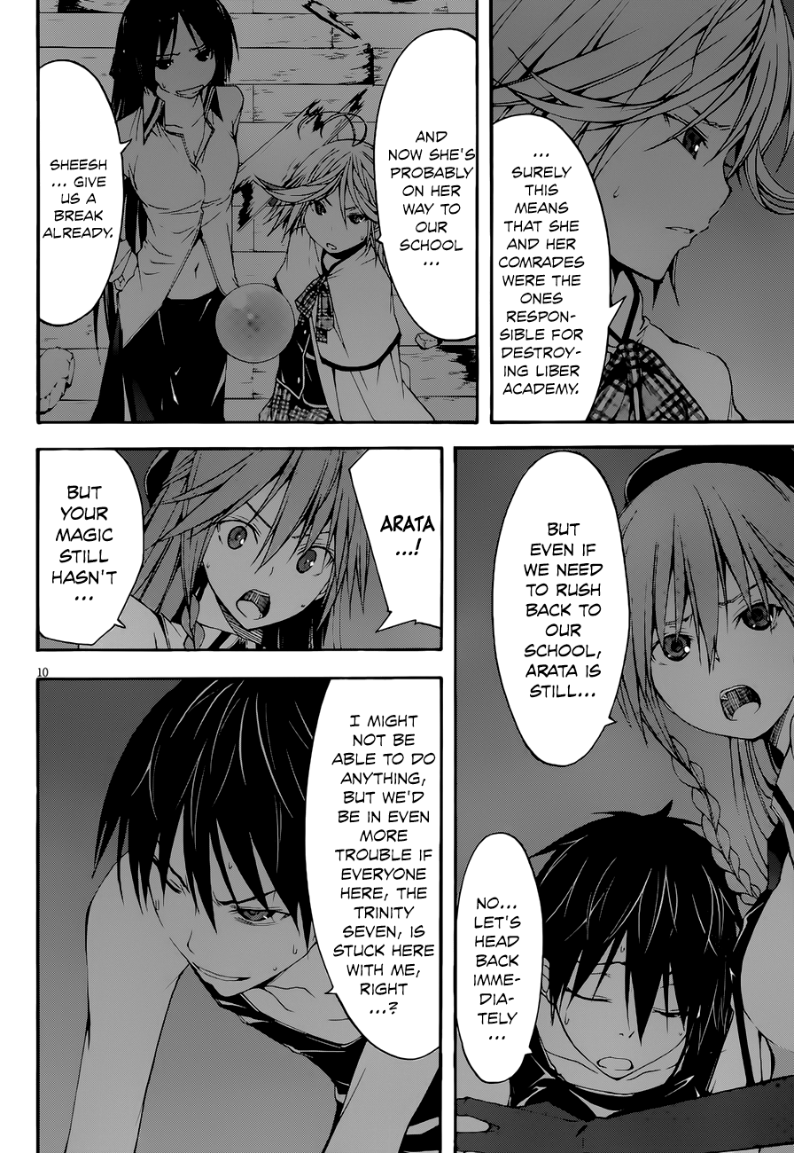 Trinity Seven: 7-Nin No Mahoutsukai - Vol.6 Chapter 25: Sagas Arms & Sisters