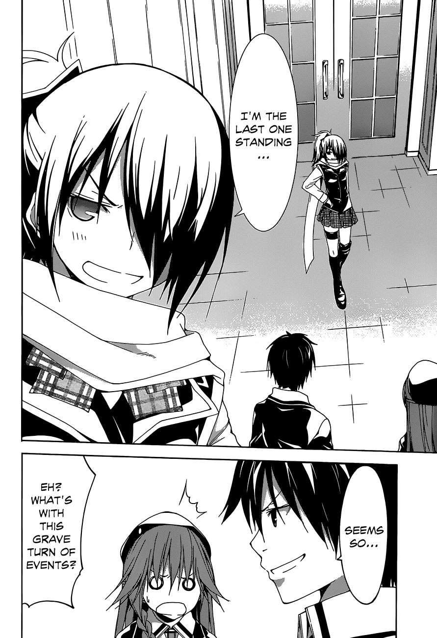 Trinity Seven: 7-Nin No Mahoutsukai - Vol.9 Chapter 38: School Festival & Sticks